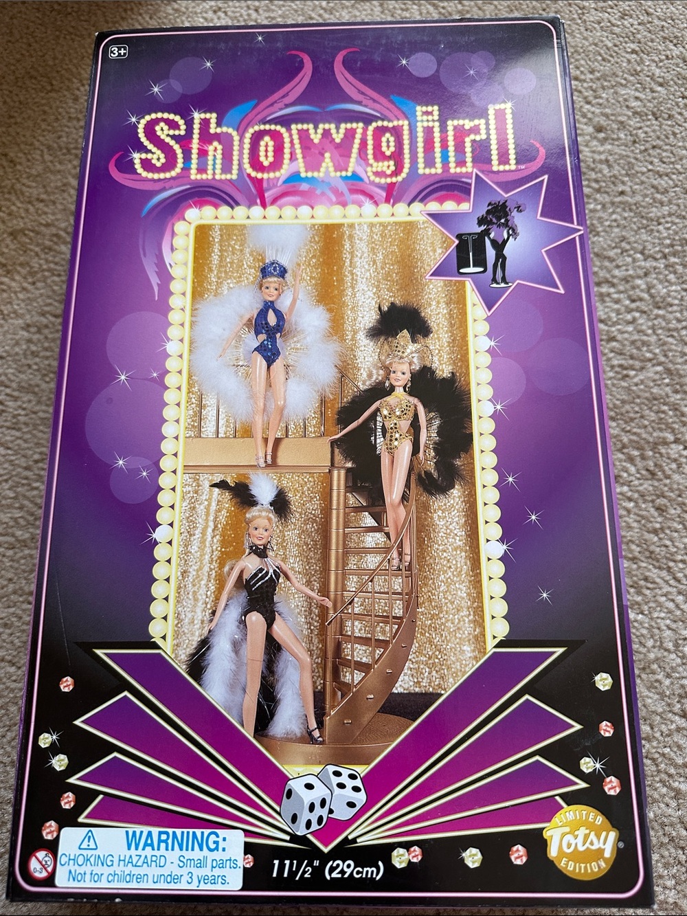 Vintage Totsy Showgirl Doll - number 3 in set of 3